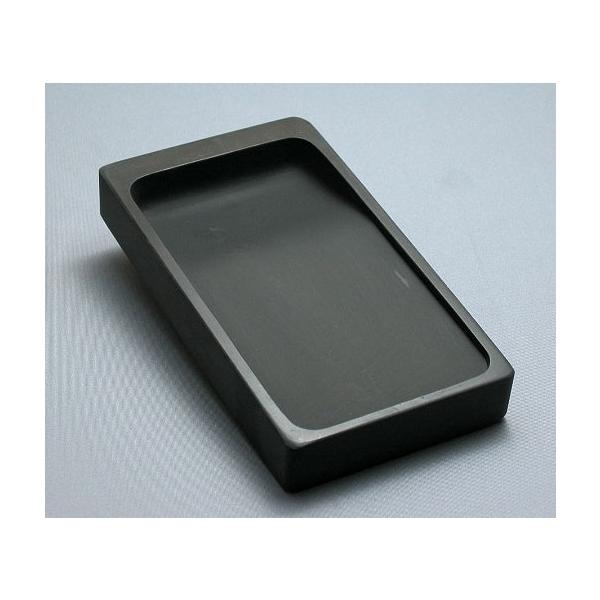 硯 / 硯石 四五平 本料紙 - 雄勝 玄昌石 ☆ 純国産硯 : 筆匠 朱陽堂