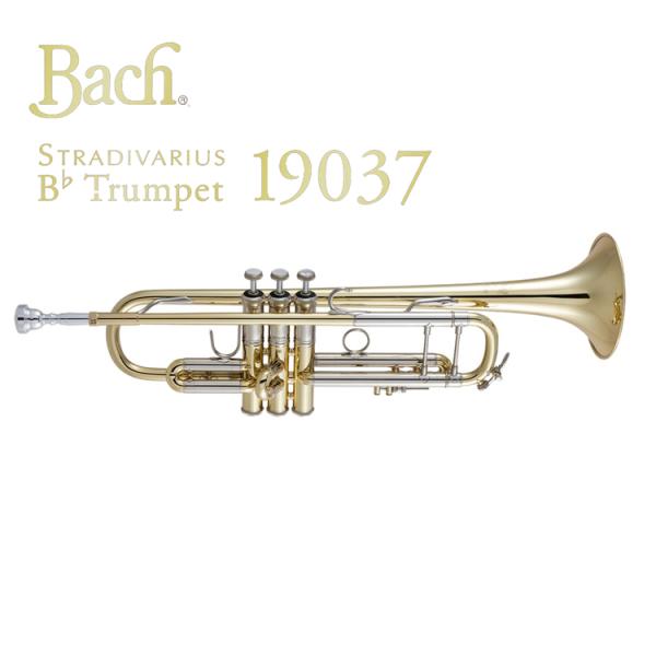 Bach バック 19037GL B♭トランペット ラッカー仕上げ : 島村楽器Yahoo