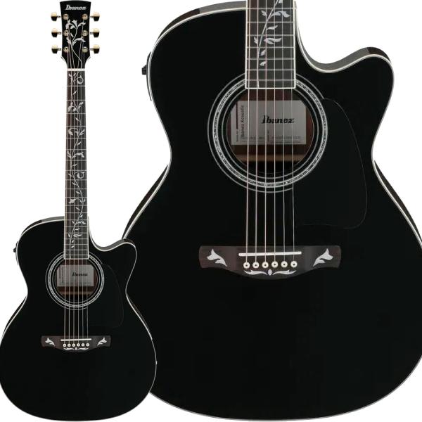 Ibanez（アイバニーズ） AC391RCE BKH エレアコギター トップ単板