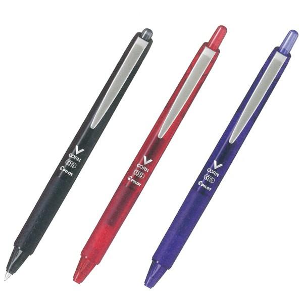 PILOT（パイロット） 水性ボールペン Vコーンノック 0.5mm/0.7mm