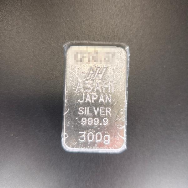 アサヒメタルファイン製 銀300g 銀地金 銀 インゴット LBMA 純銀