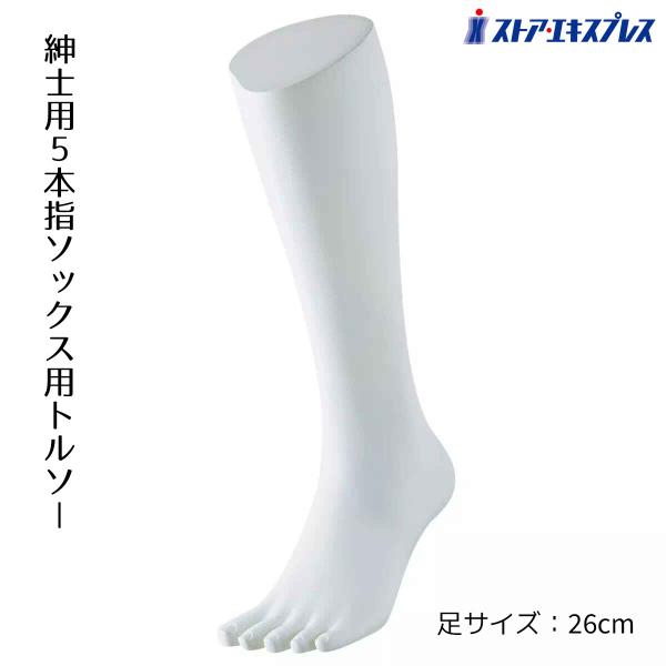 ストア・エキスプレス マネキン トルソー 脚 足_5本指ソックス用