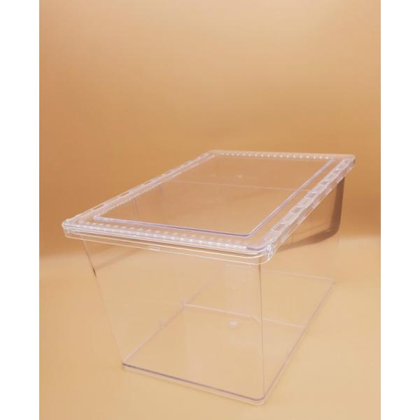 クリアスライダー ラージ 20個セット（中古・仕切り付き） クリア