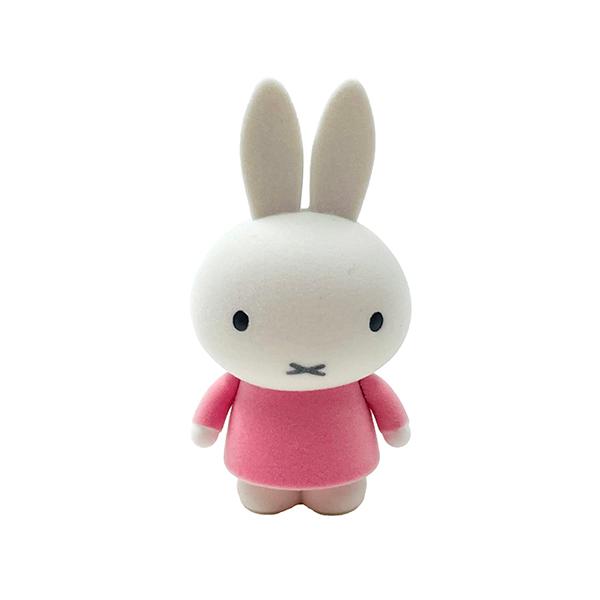 ミッフィー ふさふさマスコット シャーベットカラー ( ピンク ) 15518a