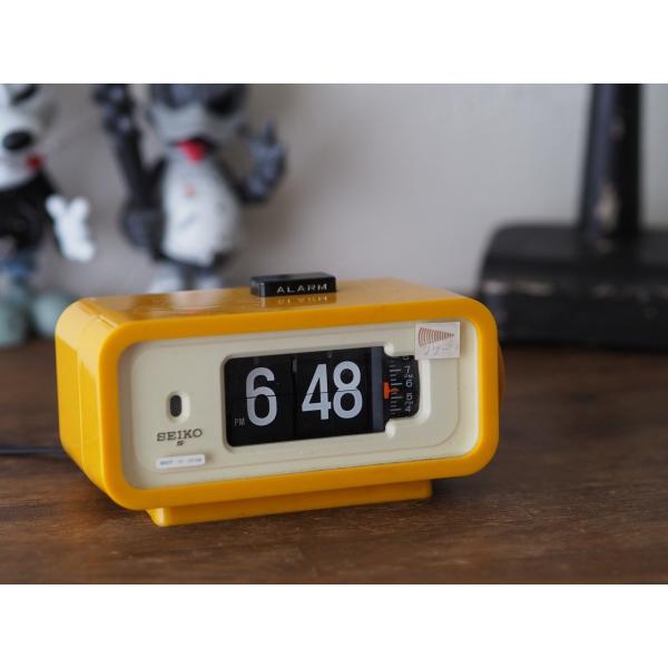 SEIKO ダイレクトクオーツ アラーム 時計 服部時計店 箱入 パタパタ