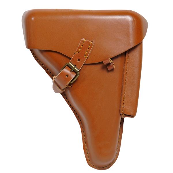 ルガーP08 8インチ用左利きレザーホルスター No.673 ルガーP08 8インチ