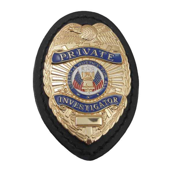 ROTHCO（ロスコ） クリップオンバッジホルダー 革製 ポリスグッズ LE