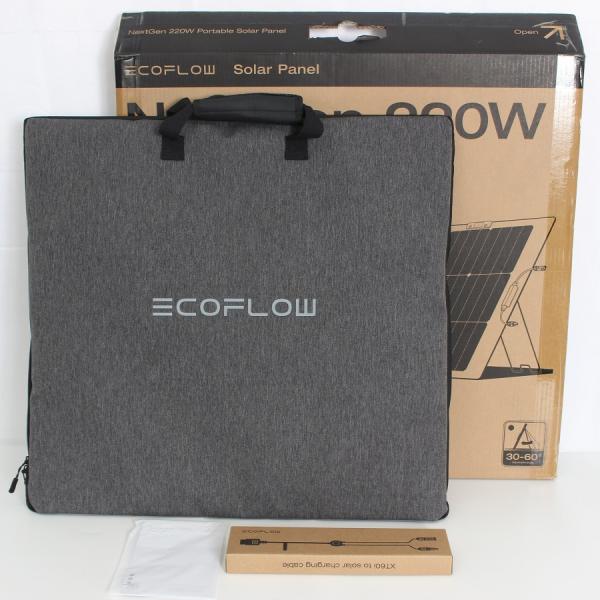 ボーナスストア+5％【新品】EcoFlow NextGen 220W Portable Solar