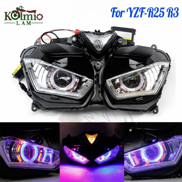 破格です！YZF-R25 HID ヘッドライト RG10J イカリング 破格です！YZF