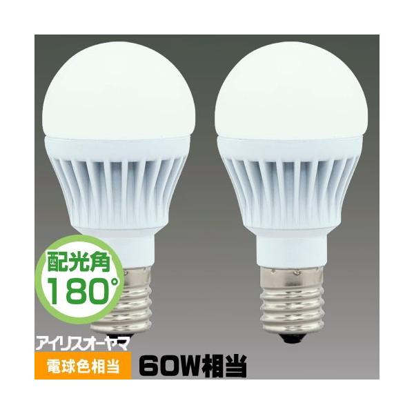 IRIS OHYAMA（アイリスオーヤマ） LDA8L-G-E17-6T52P LED電球 小形電球