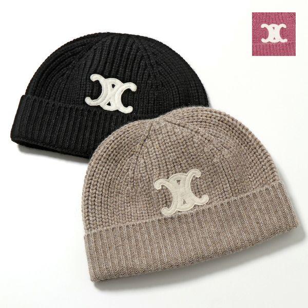 CELINE（セリーヌ） ニット帽 2AA32384D レディース ビーニー Triomphe