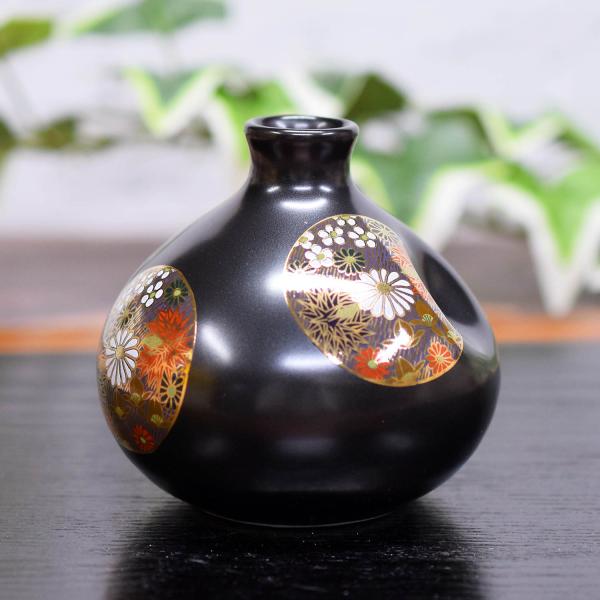 九谷焼 陶泉 花瓶 色絵花詰 九谷焼 陶泉 花瓶 色絵花詰 2025年最新