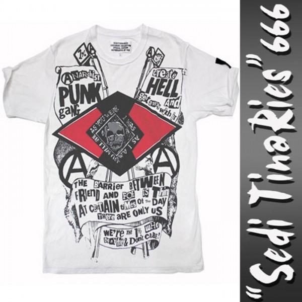 666からseditionaries（セディショナリーズ）punkgang!ロックTシャツ