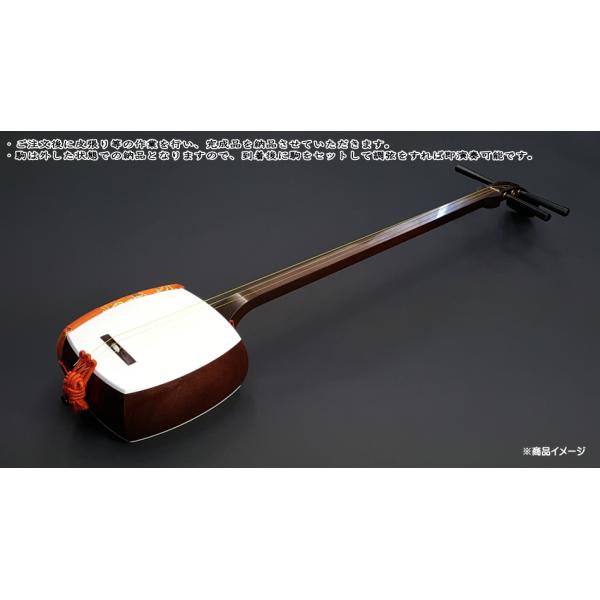 三味線 本体（津軽三味線 太棹 譜尺付き） 美品】三味線 義太夫三味線