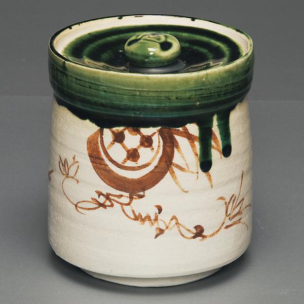 水指 織部 五陶作 茶道 茶道具 : 和空間ヤフーショップ - 通販 - Yahoo