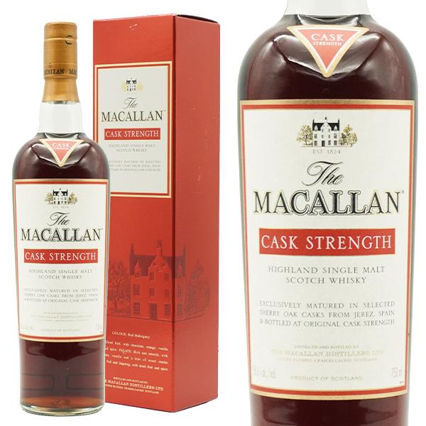 ザ マッカランThe Macallan Cask Strength 750ml ザ・マッカラン