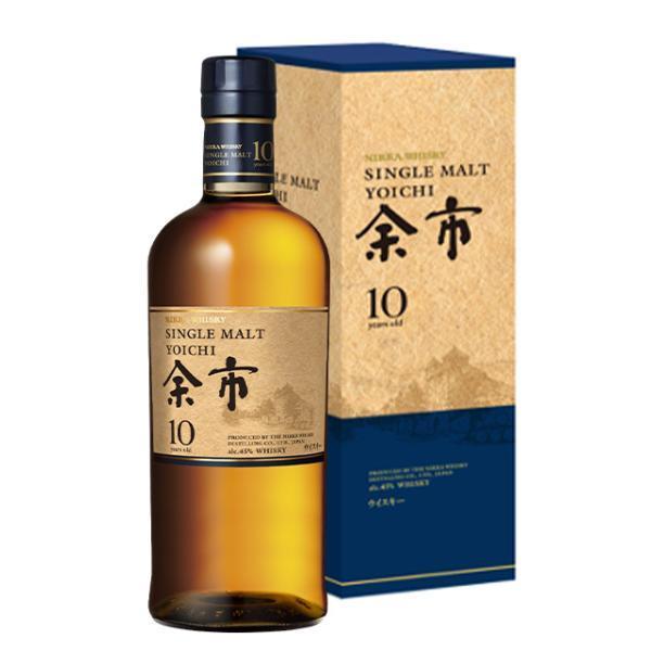 正規品 箱入】シングルモルト ニッカ 余市 10年 ウイスキー 700ml 45