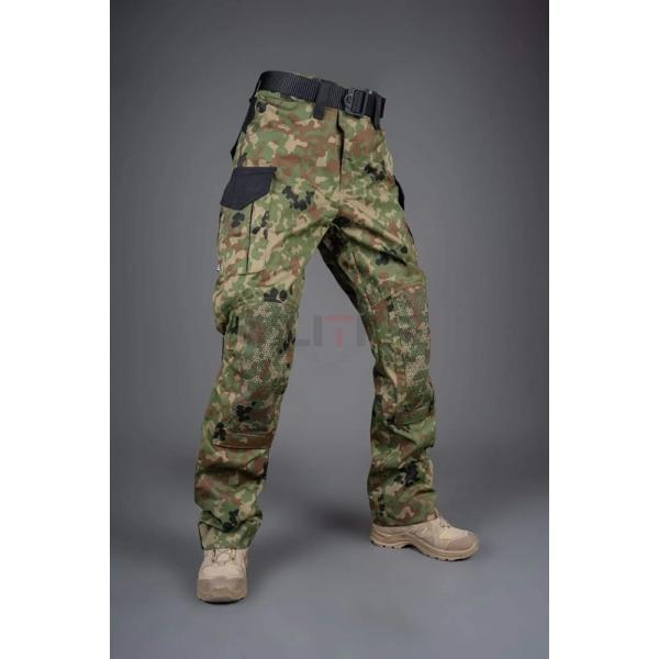 ハンドメイド 陸自迷彩コンバットシャツ 上下セット Mサイズ相当