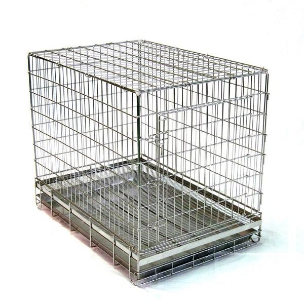 ハチコウ ステンレスケージLL−FOP 短面扉640mm×930mm×H760mm