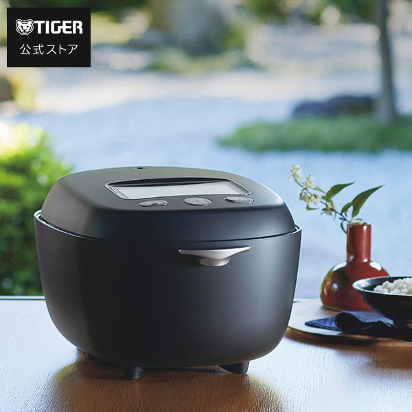 タイガー 土鍋圧力IH炊飯ジャー(5．5合) エボニーブラック JRX-G100