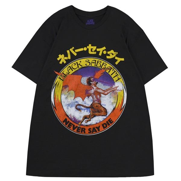 BLACK SABBATH ブラックサバス Reversed Logo Tシャツ : GEEKHEAD