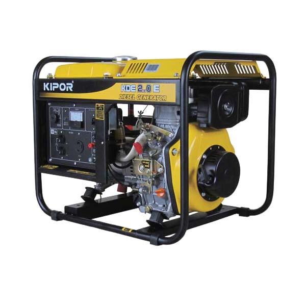 ディーゼルエンジン発電機50 KDE2.0E (50Hz) キプロ : ゆにでのこづち