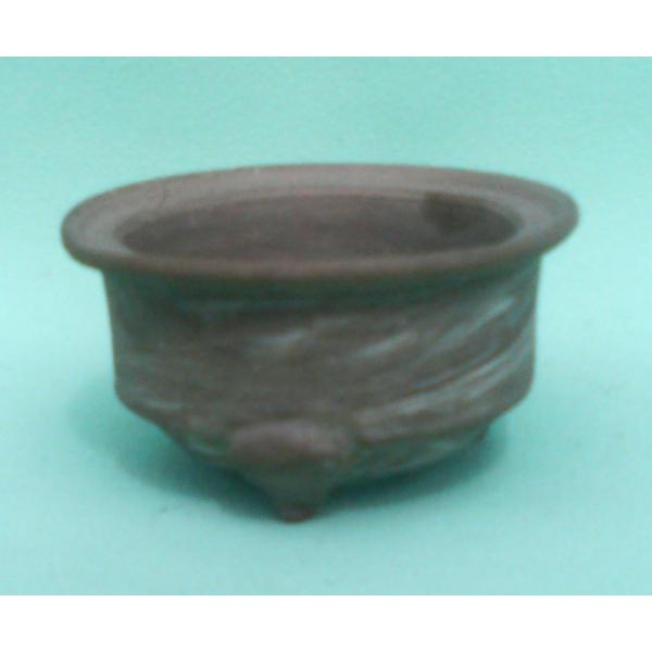 植木鉢 陶翠窯 エン付丸足付2号盆栽鉢 : ヤマコー畑岡幸助商店ヤフー