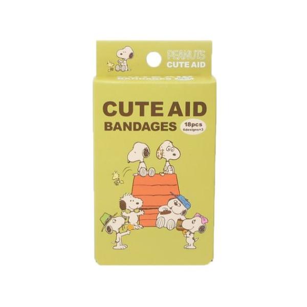 昭和レトロ♡SNOOPY 絆創膏 クリアケース入り【激レア】 昭和レトロ