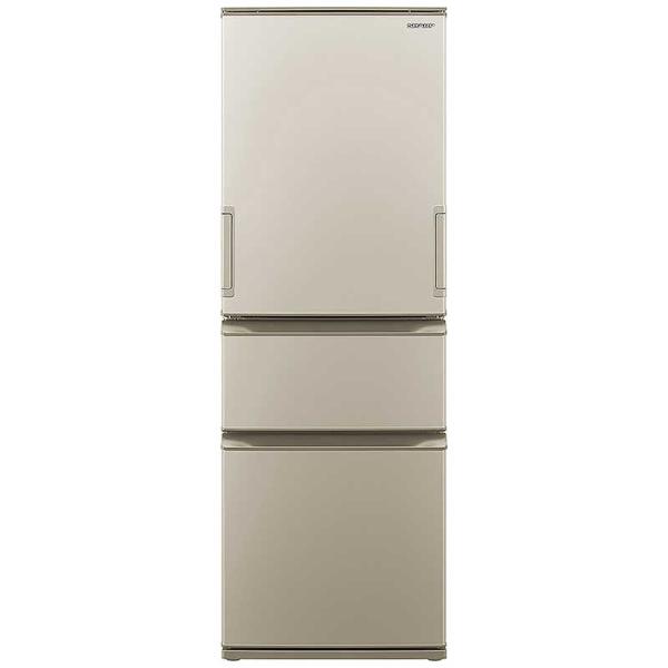 ☆人気の左右開きシャープ 3ドア冷蔵庫 SJ-GW35G 350L 2021年製