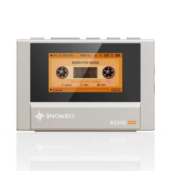 FIIO Snowsky ECHO MINI ［ハイレゾ対応 / 8GB］ Titanium Gold FIO