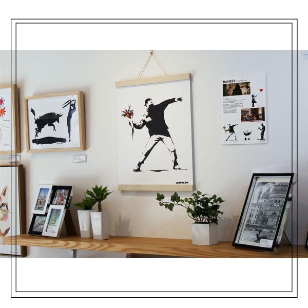 額装品/banksy bristol 2009/バンクシーHanging