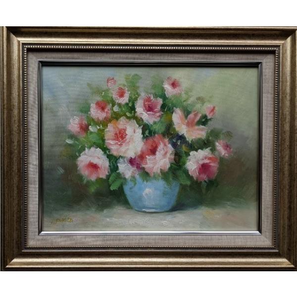 油絵（花瓶の花）F6 油絵（花瓶の花）F6 油絵（花瓶の花）F6 油絵