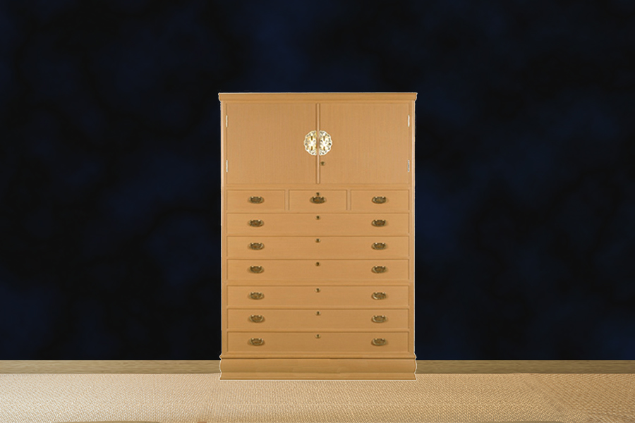 胴丸型】総桐 兼用たんす - 名古屋桐たんす工房 出雲屋