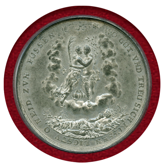 1987年「WWF25周年」プルーフ銀貨 200バーツ、PF68 ウルトラカメオ