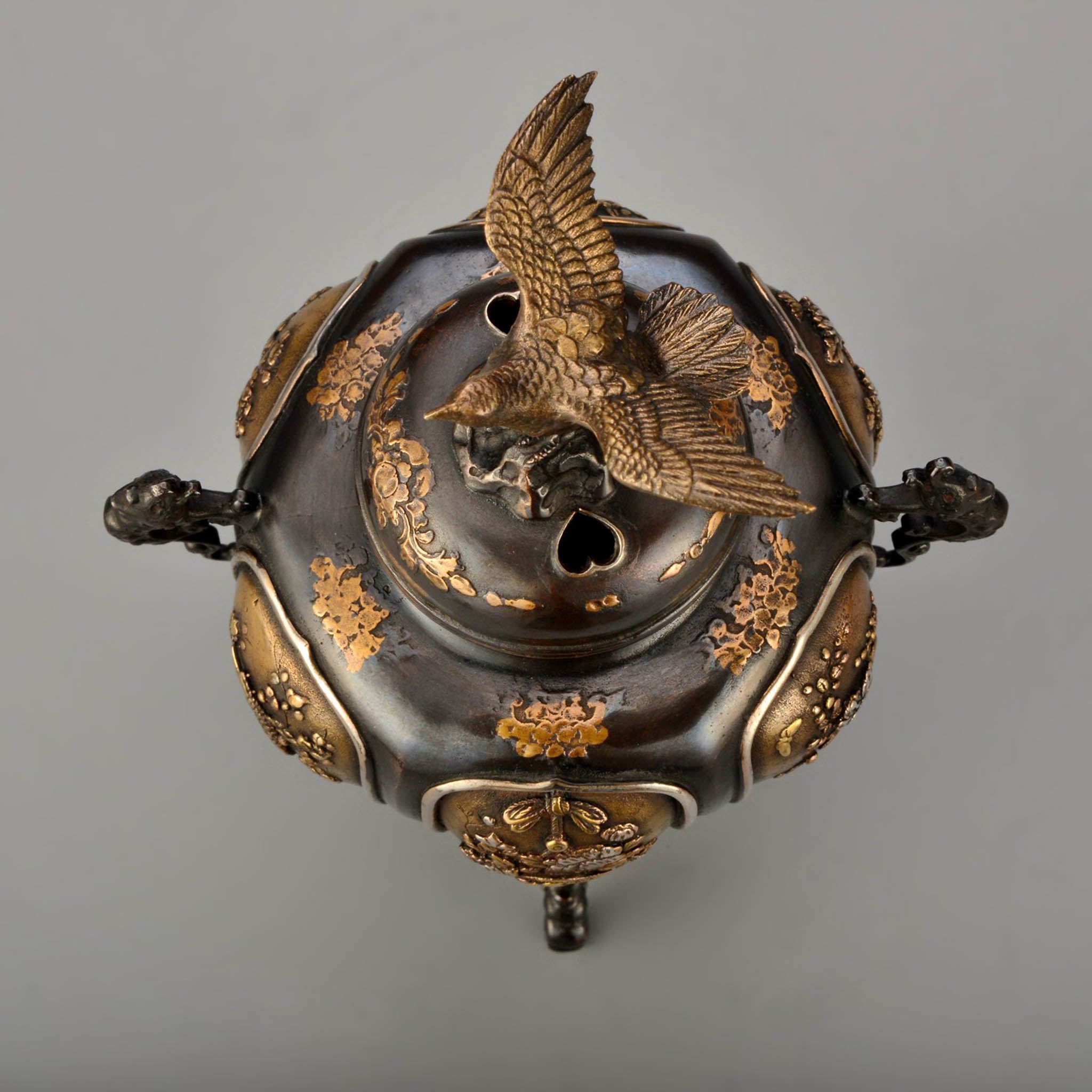 高岡銅器 香炉 | 彩華 彩色 | 銅 | 喜泉堂