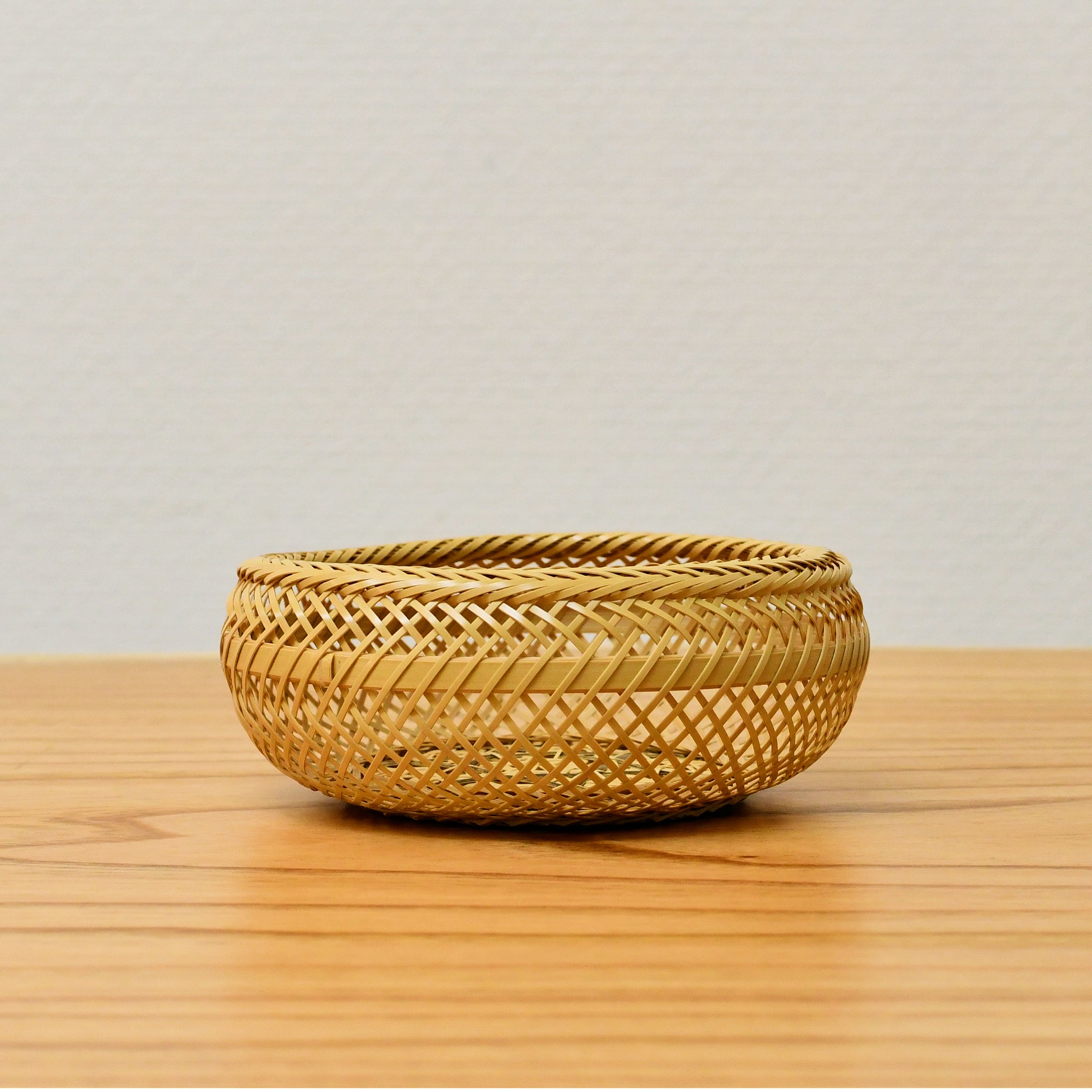 別府竹細工 竹かご | 花六ツ目鉄鉢 | ミニ | 山下工芸