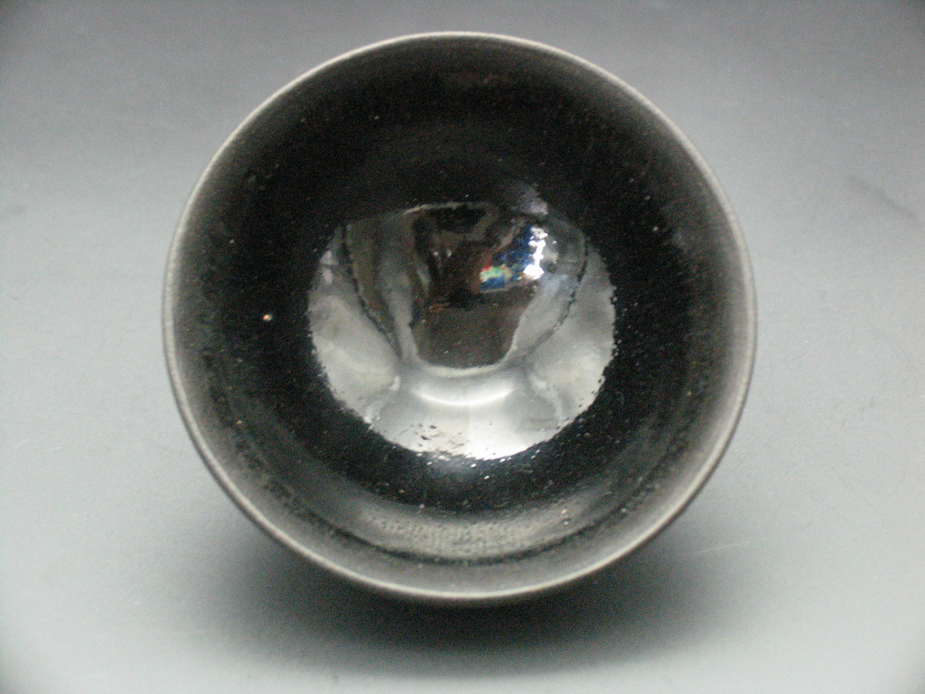 建窯 灰被り 天目盃 建窯 灰被り 天目盃