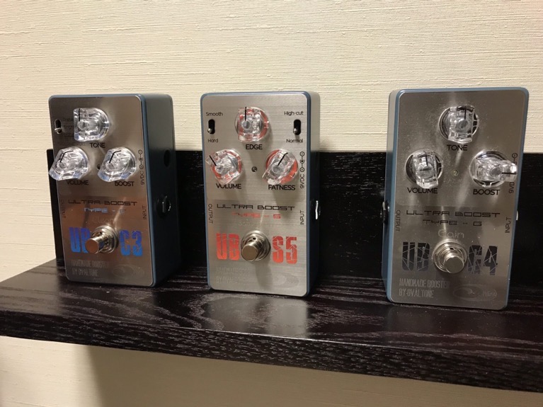 クリーンブースター❷ovaltone3種盛り | ジャズギター寄り道ノート