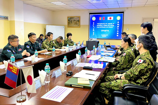 防衛省、モンゴルに対する衛生分野の能力構築支援を実施（5月15日～21