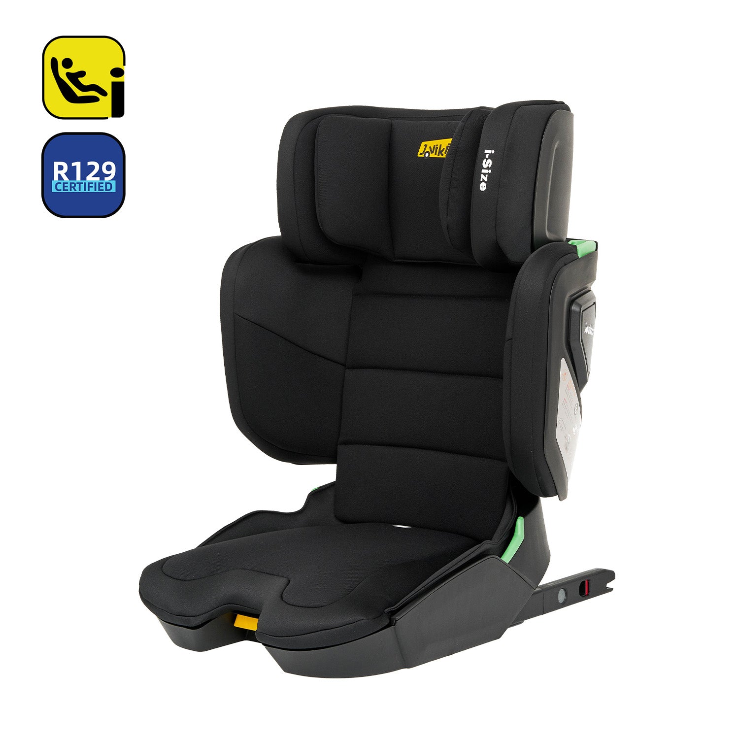 Jovikids Rober ポータブル ハイバック ブースター i-Size 100-150cm