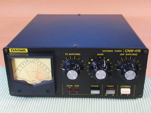 DAIWA CNW-319 アンテナチューナー 7～50MHz 動作未確認 DAIWA CNW319