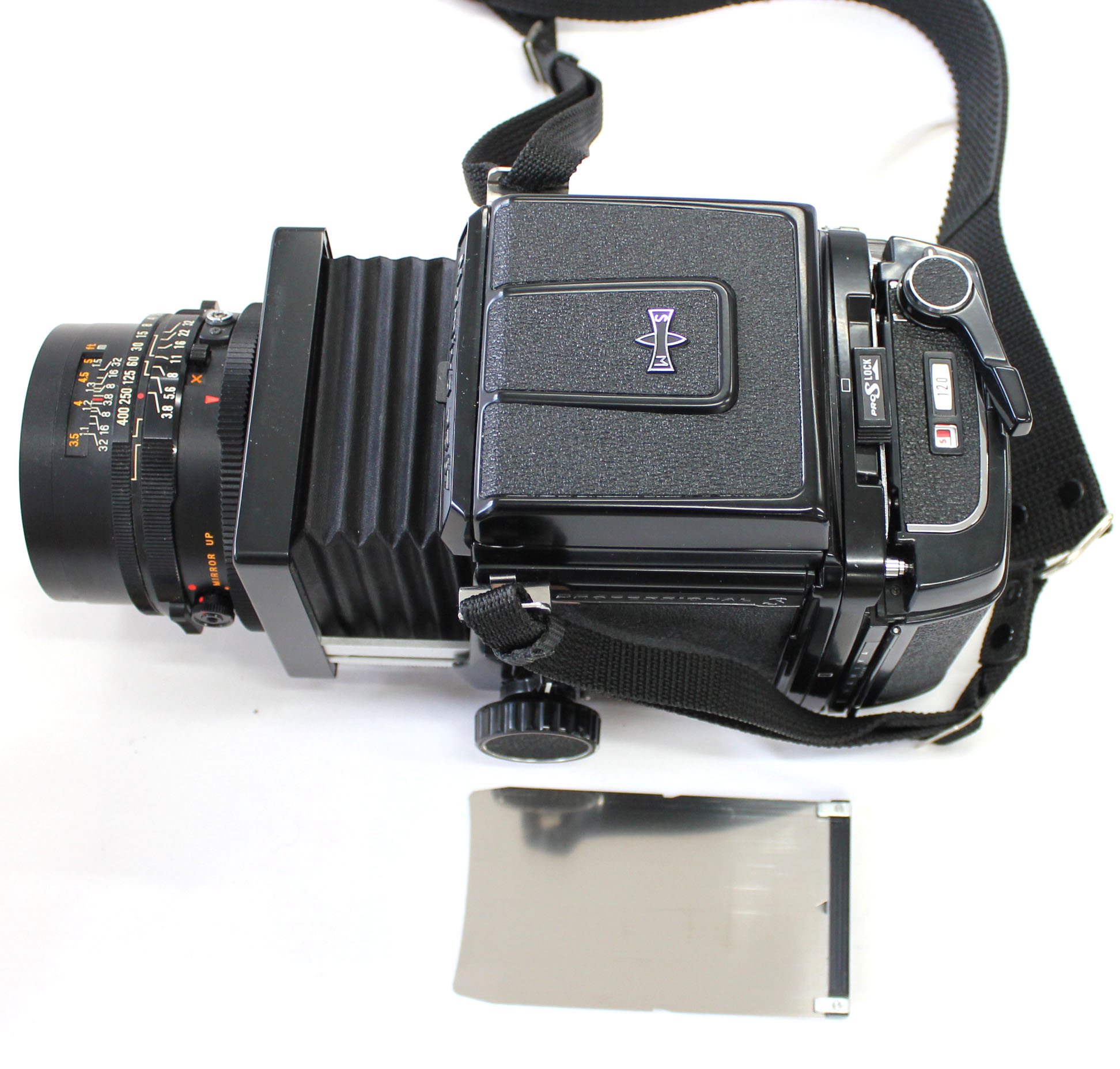 Mamiya RB67 Pro S + Sekor C 127mm F/3.8 with Hood + 120 Film Back