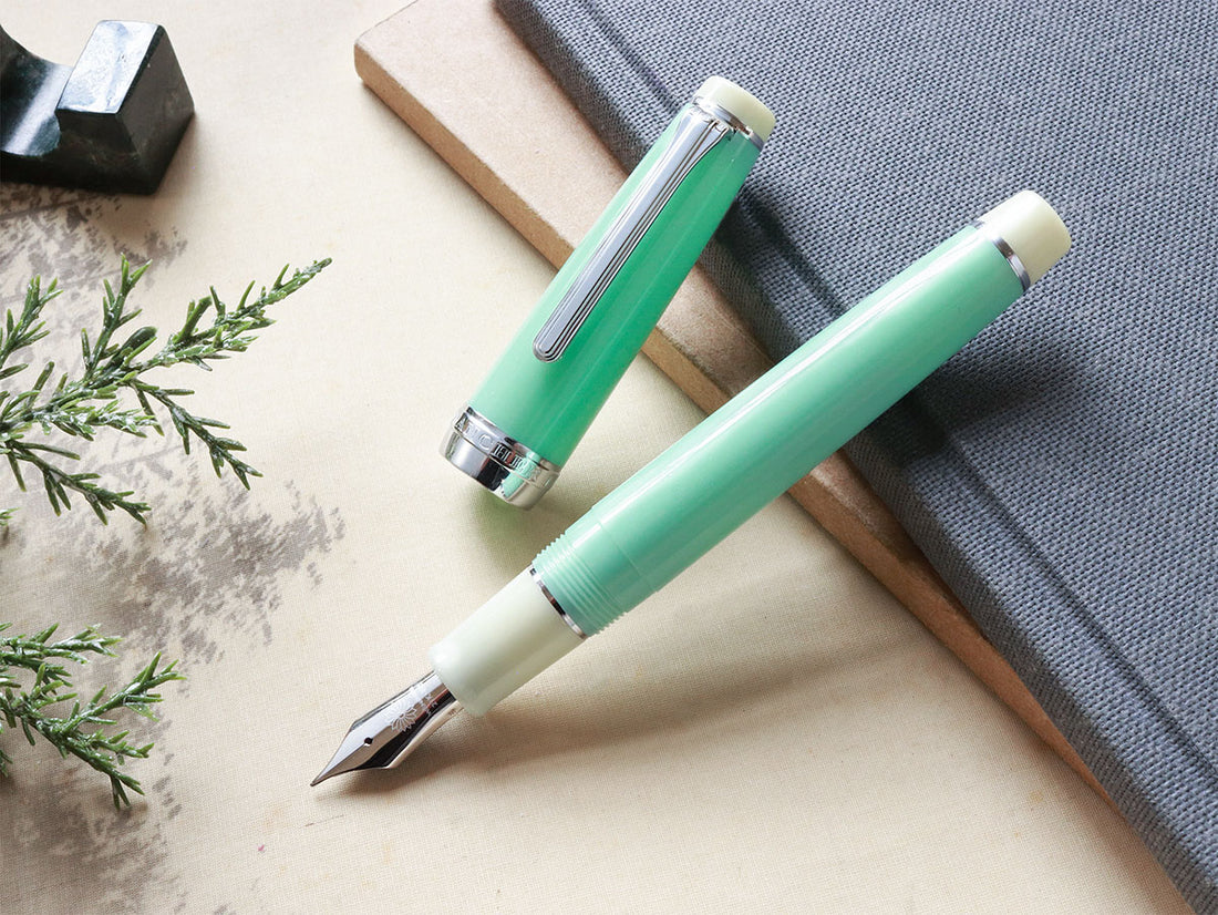 ジェード・翡翠 万年筆 Fountain Pen | ワンチャーペン Wancher