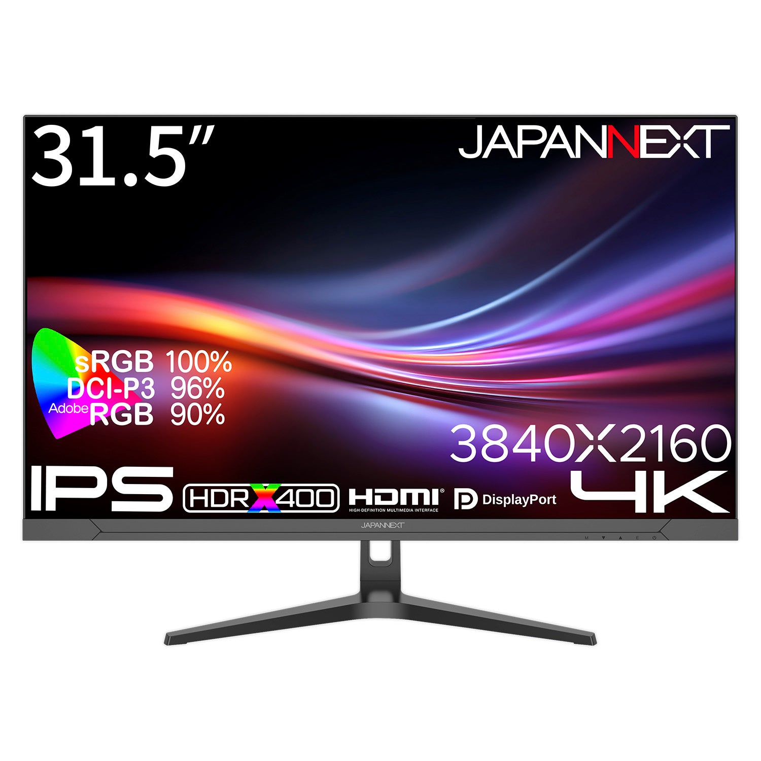JAPANNEXT 31.5インチ IPSパネル搭載 4K(3840x2160)解像度 液晶