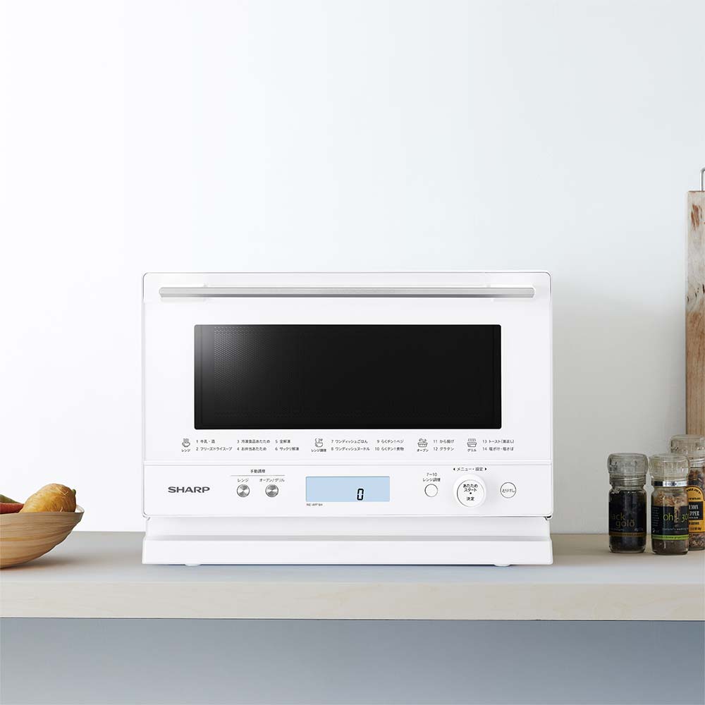 ☆ SHARP オーブンレンジ RE-WF182 ホワイト 2022年製 SHARP 多機能