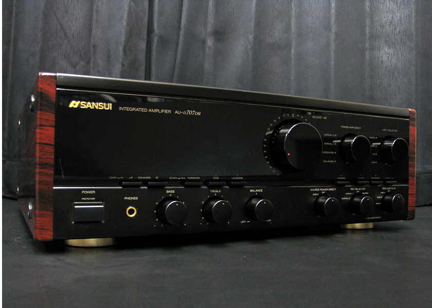 アンプ SANSUI AU-a707DR アンプ SANSUI AU-a707DR SANSUI AU-α707DRの