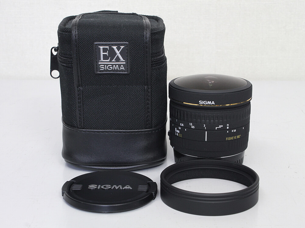 魚眼レンズ/ニコン用】 SIGMA 8mm F4 EX 【公式通販】