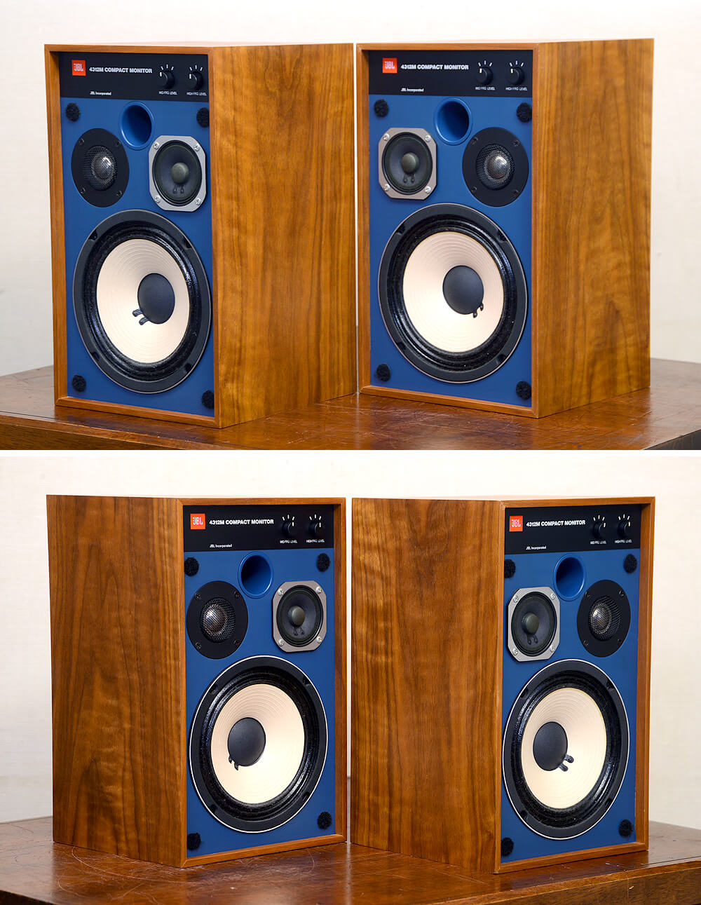 JBL 4312M 3ウェイコンパクトモニタースピーカー ペア / 札幌の中古