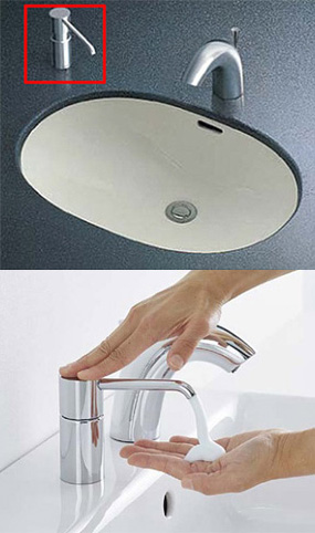 TLK05203J｜TOTO水石けん供給栓[台][0.35L]