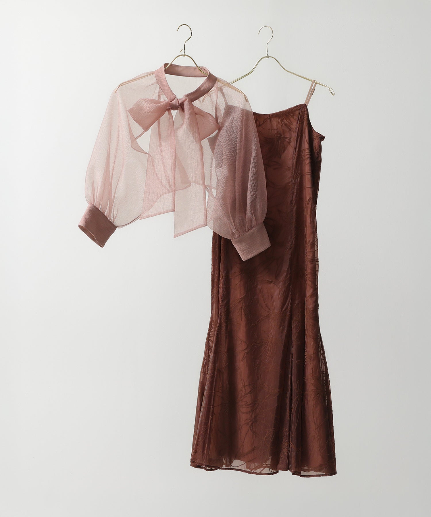 リボン ボレロ キャミワンピース オケージョン 結婚式ドレス